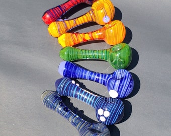 Small Drop Wrap Glass Spoon