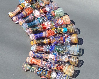 Confetti Chillum One Hitter With 2 Millis and a mushroom