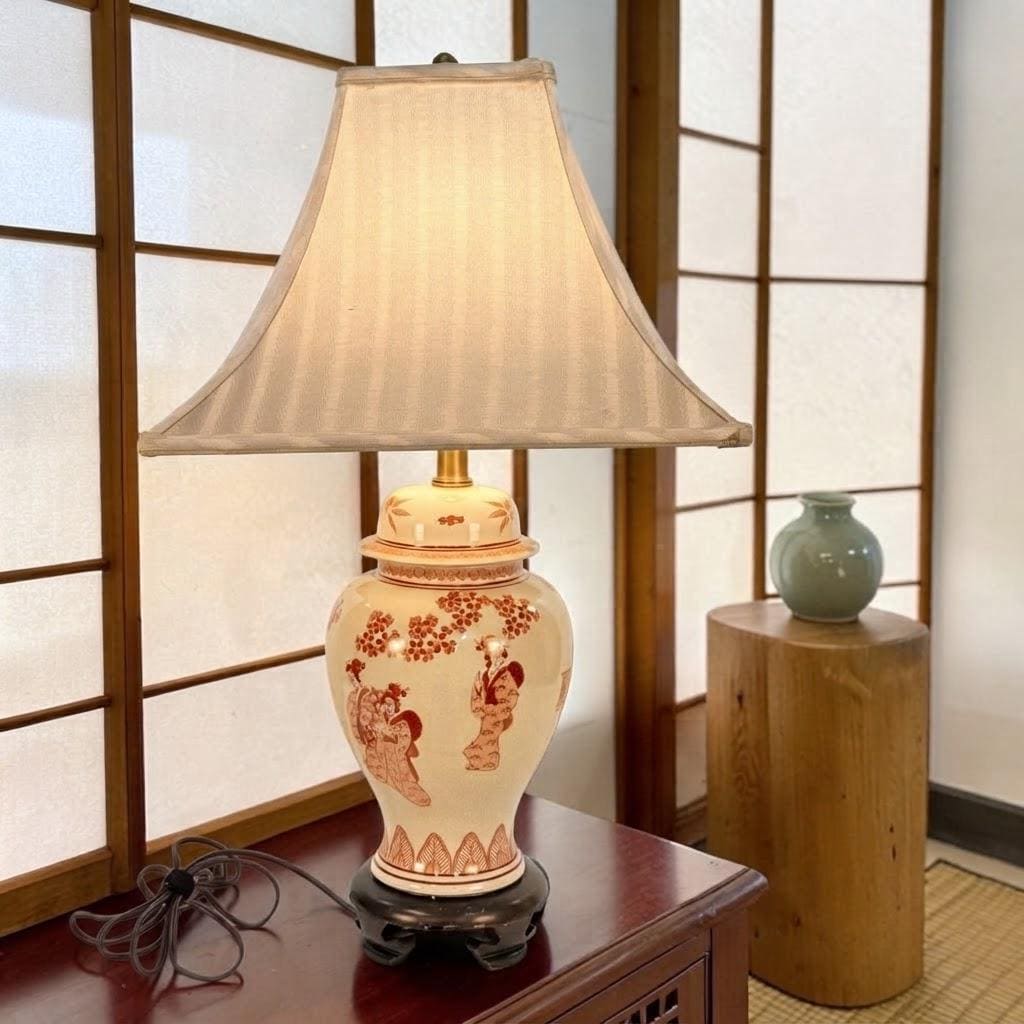 Kutani Lamp - Etsy