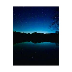 Satin Poster (300gsm), Sternenhimmel Art Print, Wanddeko für Schlafzimmer, Studentenzimmer, Home Office, Galaxy Poster, Celestial Wall Art,