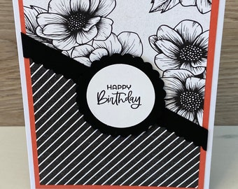 Handmade Birthday Card with Envelope