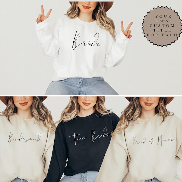 Bridesmaid Sweater Etsy Canada