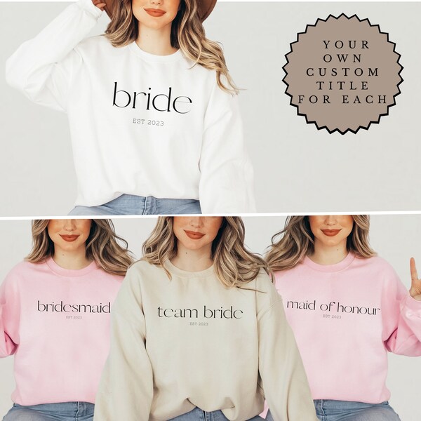 Bridesmaid Sweater Etsy Canada