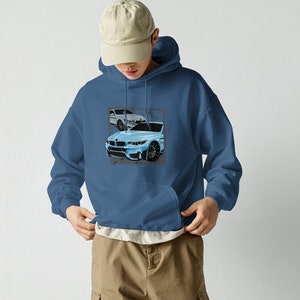 BMW M4 Precision Drive Car Enthusiast Hoodie