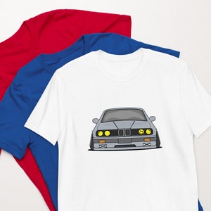 BMW M3 E30 Drift Car T-shirt, shirt, German