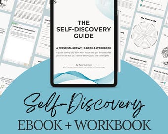 Self-Discovery Workbook | Personal Growth Guide (Digital Download)