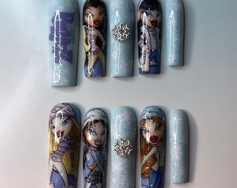 Wintertime Wonderland Press On Nails