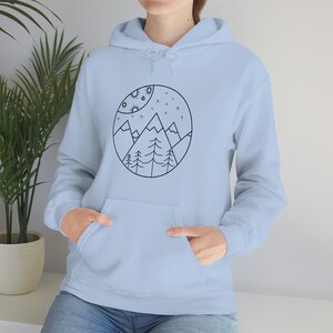 Adventure Hoodie, Hooded Sweatshirt, Camping Hoodie, Mountain Hoodie, Hiker Hoodie, Nature Lover Hoodie, Camping Gift, Vacation Hoodie