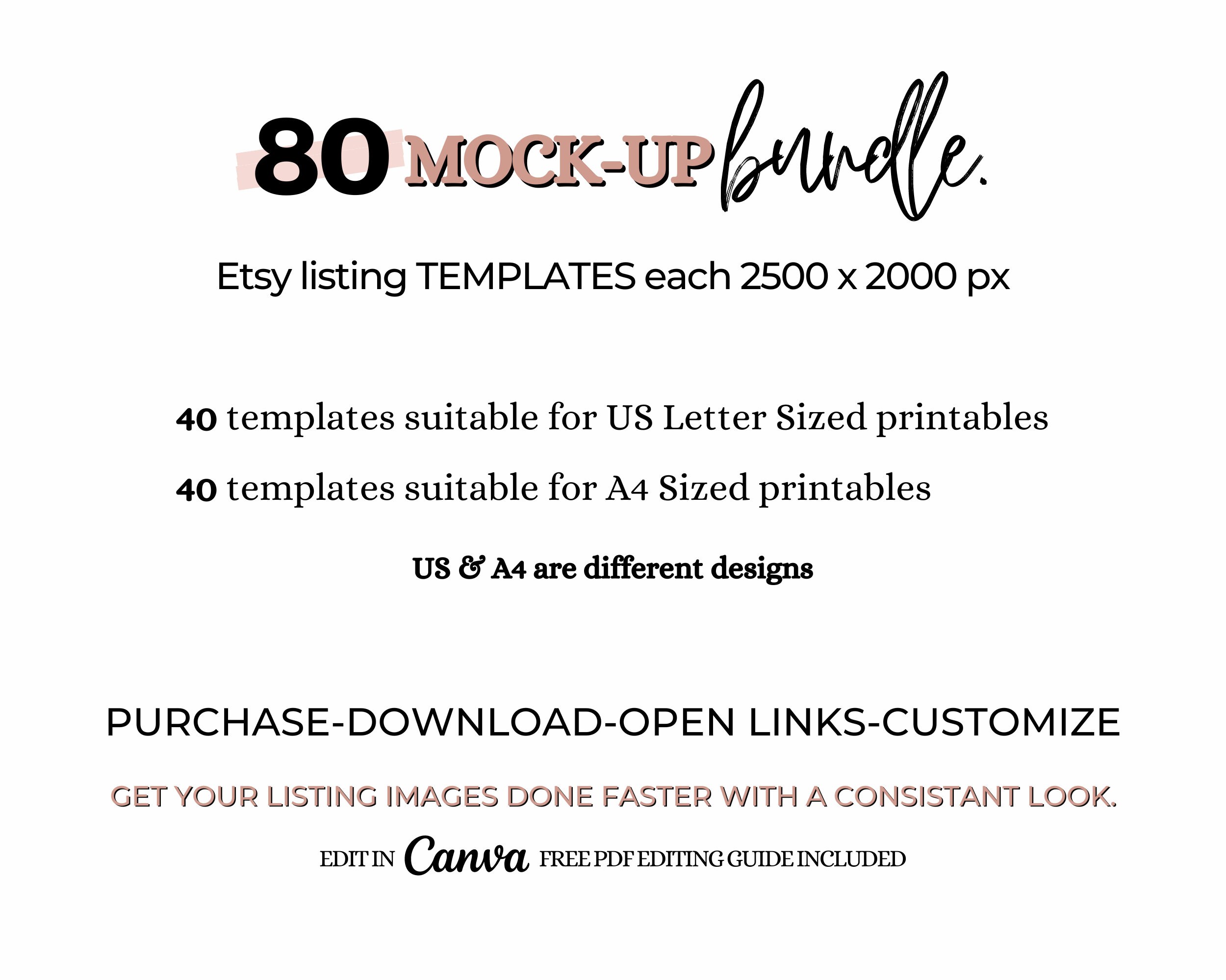 Sell PRINTABLES on ETSY Etsy Listing Template Canva Etsy Sell PRINTABLES on ETSY Etsy Listing Template Canva Etsy