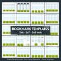 Printable Bookmark Template, Sell Printables on Etsy, DIY Bookmark Creator, Drag and Drop Edit in Canva, Digital Product ideas sell Etsy product logo