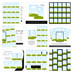 Etsy Seller Templates, Canva Mockups Downloadables, Digital Shop Mockup ...
