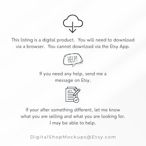 Planner Mockup Canva, Discbound US Letter Digital Product Etsy Listing Template, Journal Page Mockup Bundle, Drag and Drop Canva Design image 11