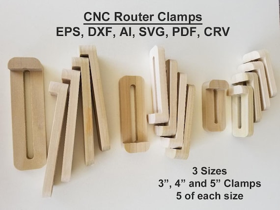 Wood holding clearance clamps