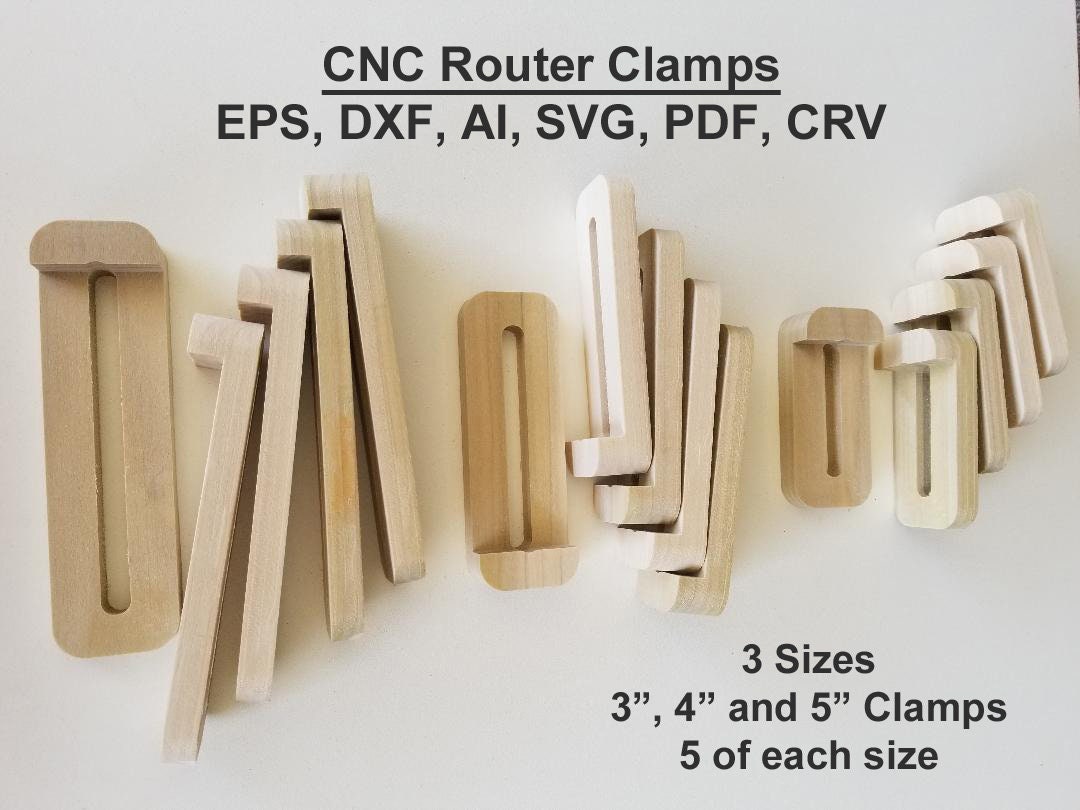 CNC Router Clamps Hold Down Clamps Wood Clamps Woodworking Clamps