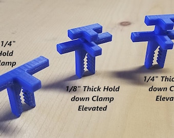 Morsetti di fissaggio laser Falcon 2: file per stampante 3D (STL, GCODE)