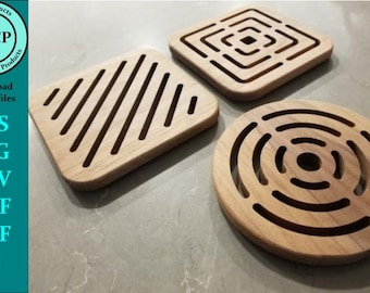 Trivets, Hot Pads, Heat pads, Pot holders, protect your table top from hot dishes
