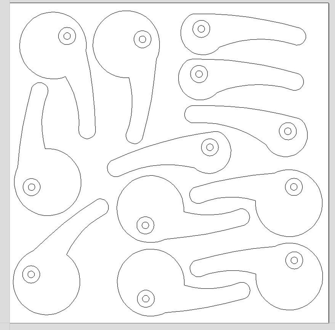 CNC Cam Clamps, Hold Down Clamp, CNC Tools, Fastening Tools, Strong