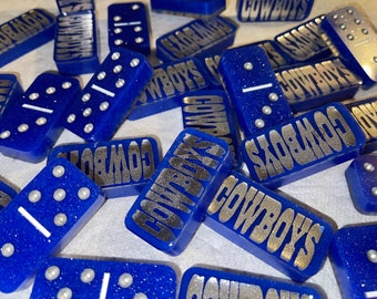 Dallas Cowboy Domino Set With Case