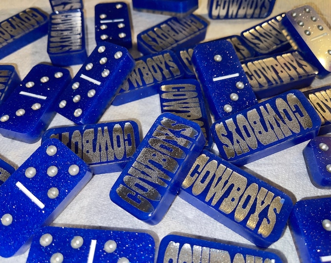 Dallas Cowboy Domino Set With Case