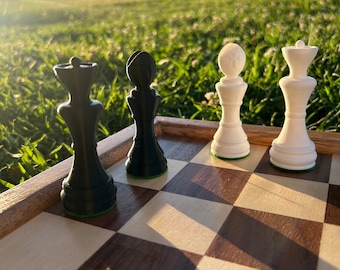 Seirawan Chess Pieces: Chancellor and Archbishop