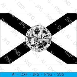 Florida Flagge Datei Bundle (ai, dxf, jpg, png & svg)