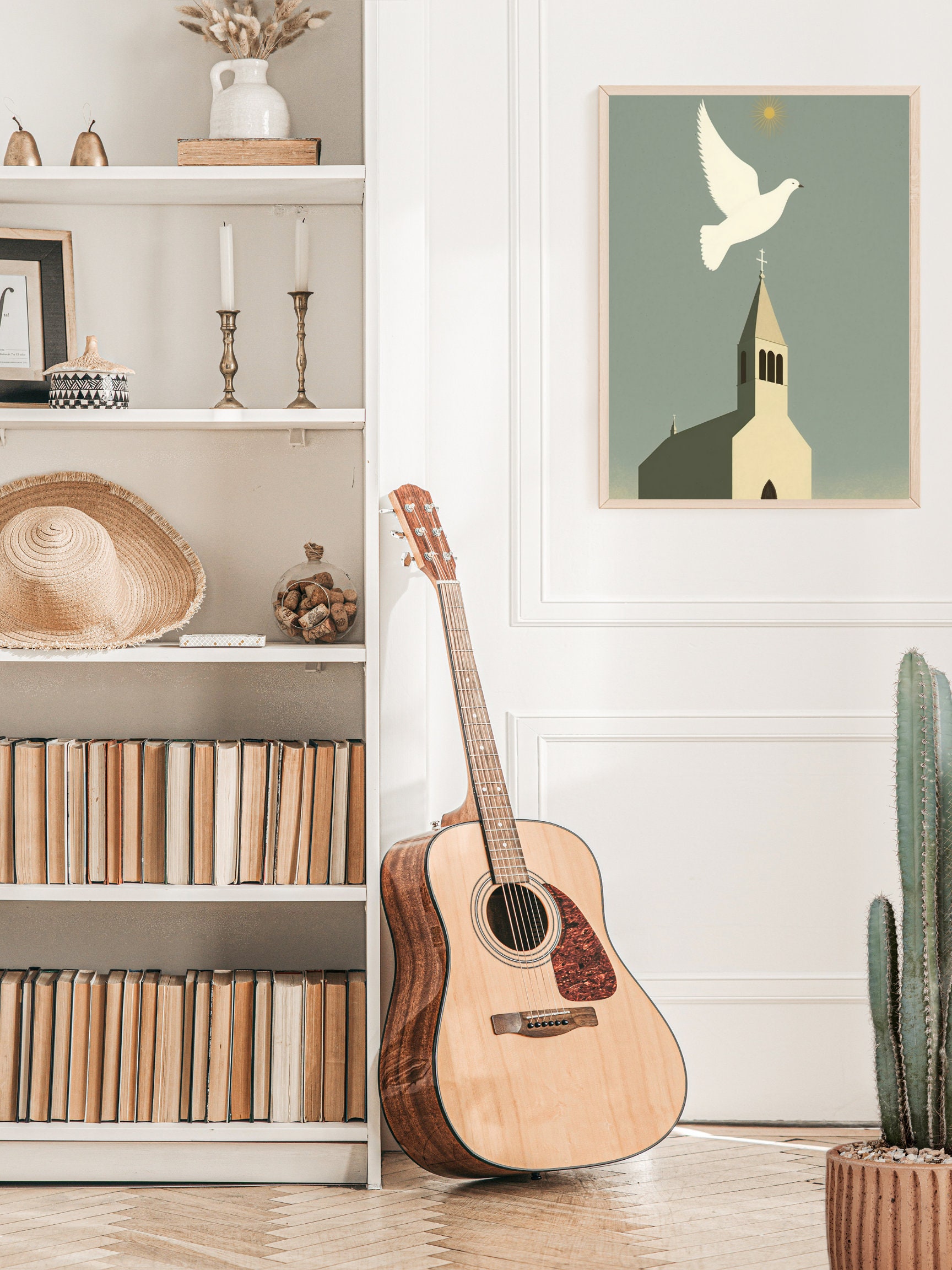 Modern Christian Wall Art Print Modern Jesus Art Christian Décor Bible ...