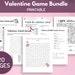 Valentine Game Printable Bundle, Printable Valentines Party Games, I ...