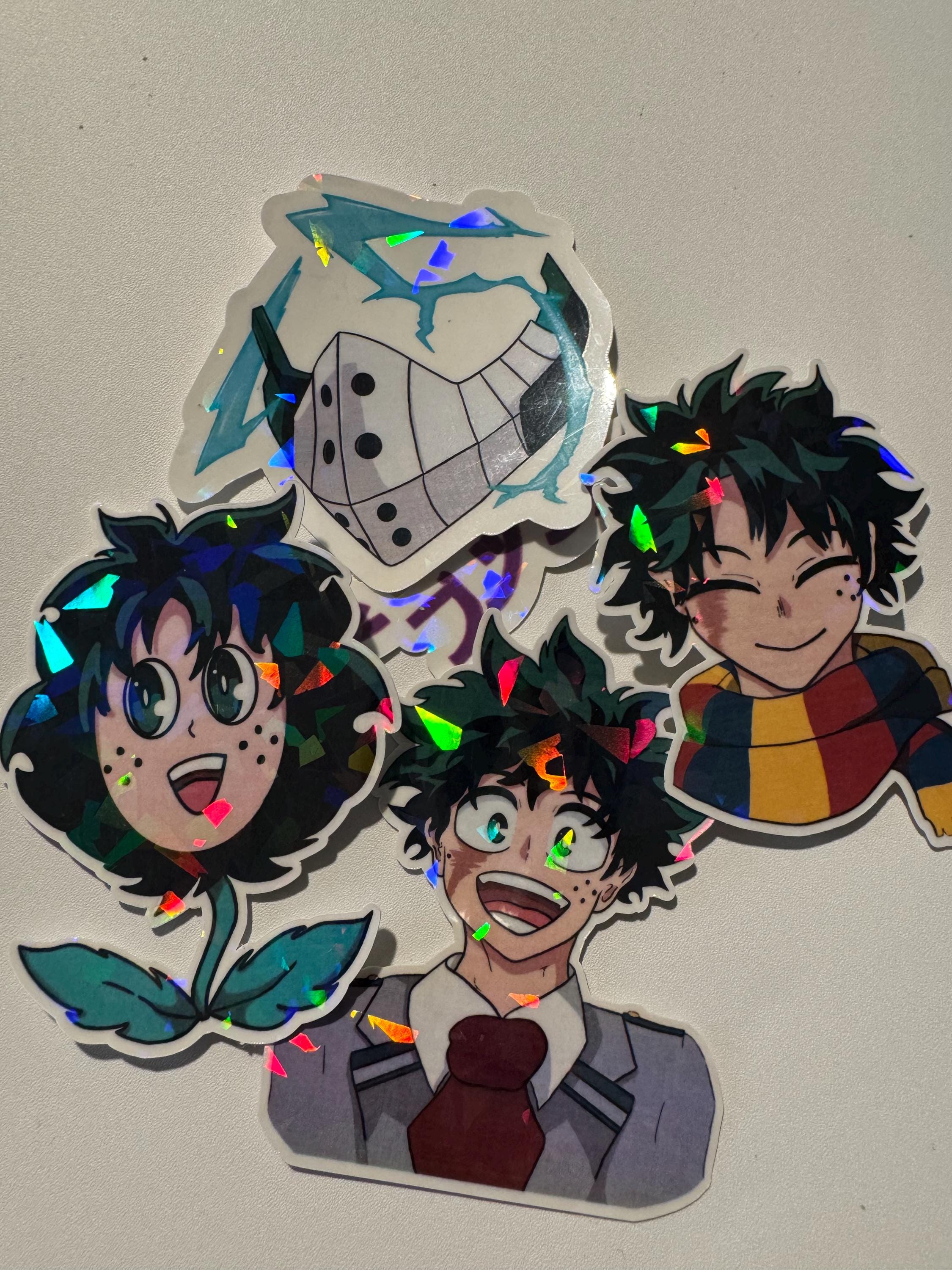 200 Stickers Manga – My Hero Academia, Naruto, Hunter X Hunter – Déco Murale, Ordinateur, Etc.