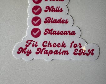 KPop Hunters Fit Check Sticker