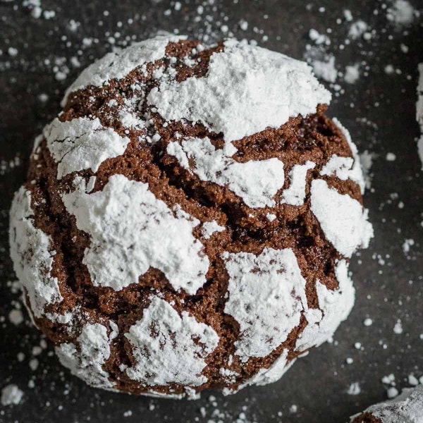 Chocolate Crinkle Cookies