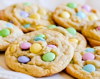 Easter M&M Cookies