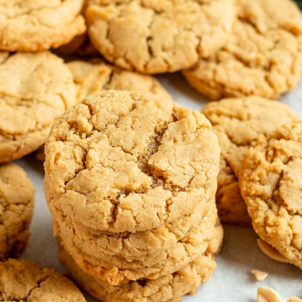 Peanut Butter Cookies (NEW RECIPE)