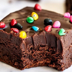 Whole pan Cosmic Brownies (Copycat Recipe)