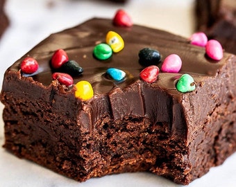 Whole pan Cosmic Brownies (Copycat Recipe)