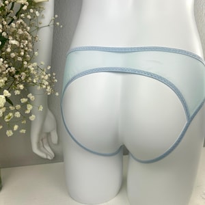 See through open panties - Made to measure lingerie | Open back panties | Intimate lingerie  | Open access panty | High quality lingerie
