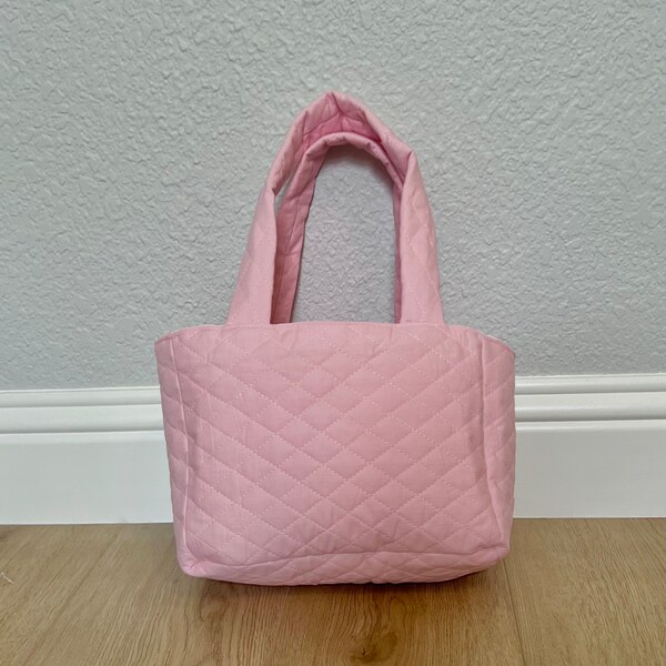 Quilted Tote Bag Etsy