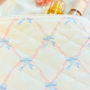 Coquette Embroidered Makeup Bag – CryBunni