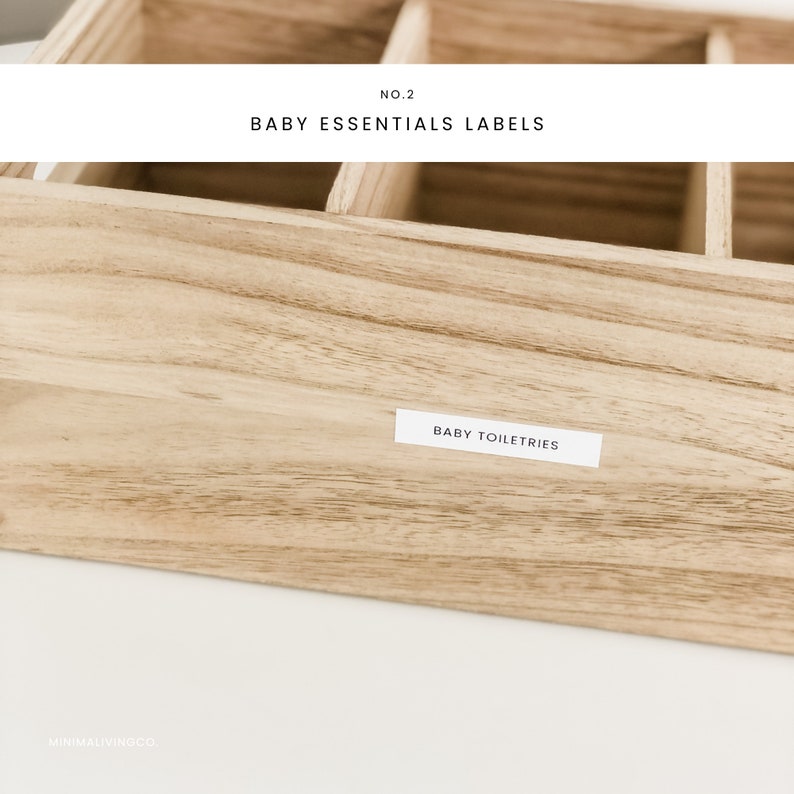 Label Bundle / Baby Size Labels, Baby Essentials Labels, Baby Clothes