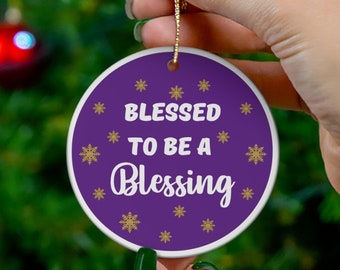 Motivational Ornament, Inspiration Ornament, Friend Ornament, Religious Ornaments, Christian Ornament, Christian Gift For Her, Gift For Him