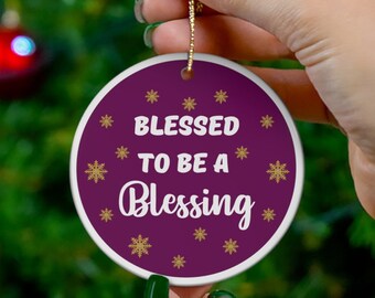 Motivational Ornament, Inspiration Ornament, Friend Ornament, Religious Ornaments, Christian Ornament, Christian Gift For Her, Gift For Him