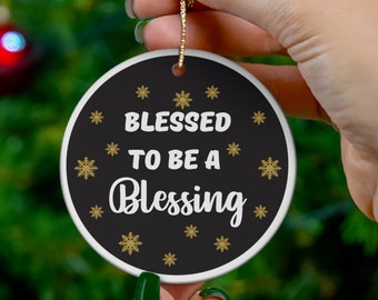 Motivational Ornament, Inspiration Ornament, Friend Ornament, Religious Ornaments, Christian Ornament, Christian Gift For Her, Gift For Him