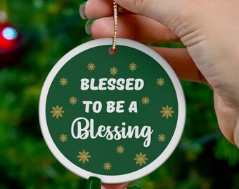Motivational Ornament, Inspiration Ornament, Friend Ornament, Religious Ornaments, Christian Ornament, Christian Gift For Her, Gift For Him