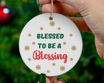 Motivational Ornament, Inspiration Ornament, Friend Ornament, Religious Ornaments, Christian Ornament, Christian Gift For Her, Gift For Him
