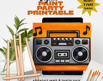 Hip Hop theme digital download | My radio LL Cool J Printable