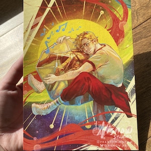 Project Hail Mary Grace & Rocky Mini Matte Print 5x7 | Life Is Reason | Sci-Fi Book Art Gift