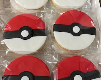 Pokémon themed cookies