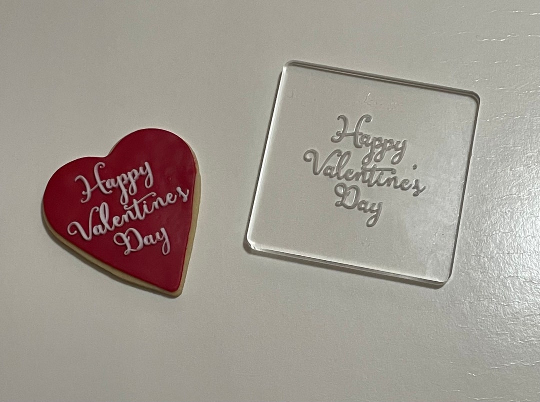 Valentines Cookie Stamp Debosser / Embosser Etsy