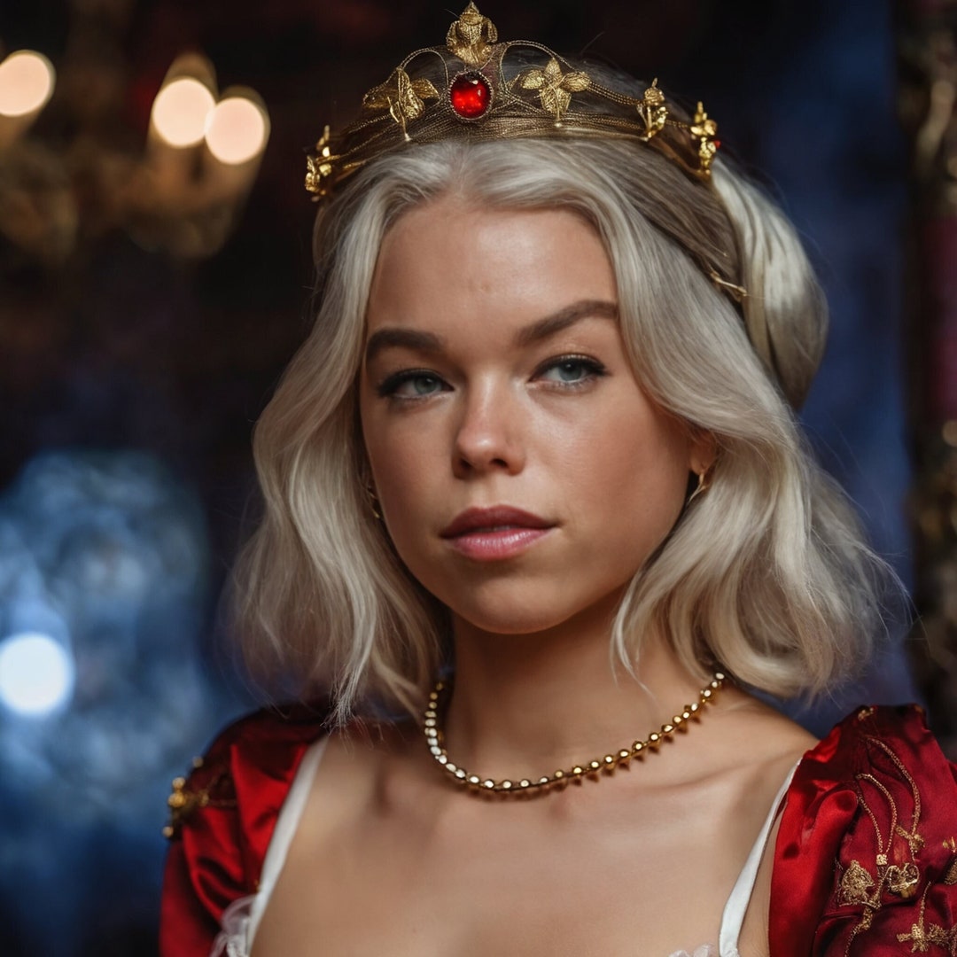 Rhaenyra Targaryen Aka Milly Alcock NSFW A.I. Generated Hi-res - Etsy ...