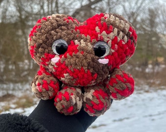 Heart buddy - crochet amigurumi - handmade