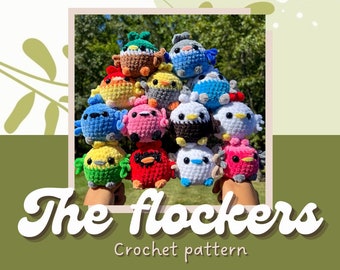 The Flockers - Patron au crochet sans couture